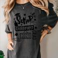 Senior 2021 Graduate 12th Grade Quarantine Senior Graduation Women's Comfort Colors T-Shirt Pepper
