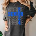 Senior 2024 Graphic Class Of 2024 Graduation Graphic Women's Comfort Colors T-Shirt Pepper