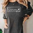 Senior 2024 Class Of 2024 Graduation Women's Comfort Colors T-Shirt Pepper