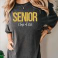 Senior 2025 Graduation Class Of 2025 Senior Men Women Women's Comfort Colors T-Shirt Pepper