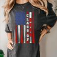 Senior 2026 Baseball American Flag Class Of 2026 Graduation Women's Comfort Colors T-Shirt Pepper