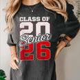 Senior 2026 Class Of 2026 Graduation 2026 Senior 26 Graduate Women's Comfort Colors T-Shirt Pepper