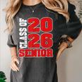 Senior 2026 Class Of 2026 Graduation Women's Comfort Colors T-Shirt Pepper