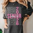 Senior 2026 Class Of 2026 Seniors Graduation 2026 Girl Women Women's Comfort Colors T-Shirt Pepper