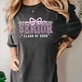Senior 2026 Coquette Bow Class Of 2026 Graduation Graduate Women's Comfort Colors T-Shirt Pepper