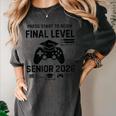 Senior 2026 Final Level Gamer Graduation 2026 Women's Comfort Colors T-Shirt Pepper