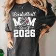 Senior Basketball Mom Class Of 2026 Graduation Premium Tri-Blend Women's Comfort Colors T-Shirt Pepper