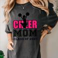 Senior Cheerleader Mom Cheer Class Of 2025 Graduation Women Women's Comfort Colors T-Shirt Pepper