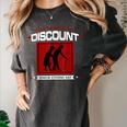 SENIOR CITIZENS DAY Don't Forget My DISCOUNT Graduation Day Women's Comfort Colors T-Shirt Pepper