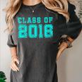 Senior Class Of 2016 Graduation T Shirt For Her Or Him Women's Comfort Colors T-Shirt Pepper