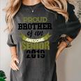 Senior Class Of 2019 Tshirt Graduation Awesome Brother Women's Comfort Colors T-Shirt Pepper