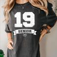 Senior Class Of 2019 Graduation School College Women's Comfort Colors T-Shirt Pepper