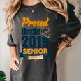 Senior Class Of 2019 Tshirt Graduation School Students Uncle Women's Comfort Colors T-Shirt Pepper