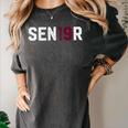 Senior Class Of 2019 Graduation Shirt Graduate Women's Comfort Colors T-Shirt Pepper