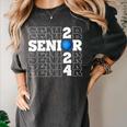 Senior Class Of 2024 Bowling First Day Of School Graduation Women's Comfort Colors T-Shirt Pepper