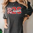 Senior Class Of 2026 Graduation Back To School Senior 26 Women's Comfort Colors T-Shirt Pepper