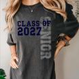 Senior Class Of 2027 Graduation Year High School & College Women's Comfort Colors T-Shirt Pepper