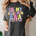 In My Senior Era Mom Class Of 2025 Senior 2025 Graduation Women's Comfort Colors T-Shirt Pepper