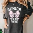 Senior Grad 2026 Class Of 2026 Senior Graduation 2026 Women's Comfort Colors T-Shirt Pepper