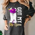 Senior Graduation 2020 Got My Dip-Llama Diploma Llama Pun Women's Comfort Colors T-Shirt Pepper