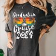 Senior Graduation Trip Cruise 2024 Retro Ship Party Cruise Women's Comfort Colors T-Shirt Pepper