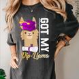 Senior Graduation TShirt 2019 Got My Diploma Llama Pun Shirt Women's Comfort Colors T-Shirt Pepper