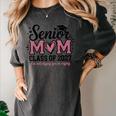 Senior Mom 2027 Class Of 2027 Graduation Proud Senior Mother Women's Comfort Colors T-Shirt Pepper