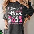 Senior Mom Of A Class Of 2022 Heart School Graduation Women's Comfort Colors T-Shirt Pepper