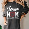 Senior Mom Class Of 2026 Graduation Premium Tri-Blend Women's Comfort Colors T-Shirt Pepper