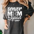 Senior Mom Squad Baseball Class Of 2023 Graduation Women's Comfort Colors T-Shirt Pepper