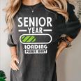Senior Year Loading Please Wait Graduation Women's Comfort Colors T-Shirt Pepper