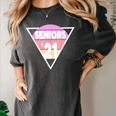 Seniors 2021 For Her Him Retro 21 Graduation Class Women's Comfort Colors T-Shirt Pepper