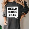 Seniors Class Of 2026 Back To School Graduation Women's Comfort Colors T-Shirt Pepper