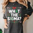 What The Sigma Christmas Party Outfit For Introverts Women's Comfort Colors T-Shirt Pepper