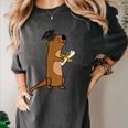 SmileteesGrad Cute Sea Otter Graduation T-Shirt Women's Comfort Colors T-Shirt Pepper