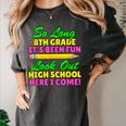 So Long 8th Grade Hello High School Graduation Women's Comfort Colors T-Shirt Pepper