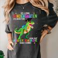 So Long Kindergarten Graduation Class 2025 Dinosaur Kids Women's Comfort Colors T-Shirt Pepper