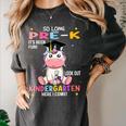 So Long Pre k Graduation 2025 Look Out Kindergarten Girls Premium Tri-Blend Women's Comfort Colors T-Shirt Pepper