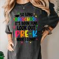 So Long Preschool Pre-K Here I Come Graduation Women's Comfort Colors T-Shirt Pepper