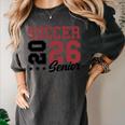 Soccer Senior Night Soccer Senior 2026 Graduation 71 Women's Comfort Colors T-Shirt Pepper