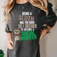 Social Work Student Masters Degree Graduation Women's Comfort Colors T-Shirt Pepper