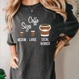 Social Work s Coffee Graduation Social Worker Women's Comfort Colors T-Shirt Pepper