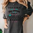 Sociology Degree Graduation Sociologist Bachelors 2025 Women's Comfort Colors T-Shirt Pepper