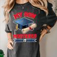 My Son Mastered It Shirt Masters Tee Graduate Graduation Women's Comfort Colors T-Shirt Pepper