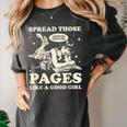 Spread Those Pages Like A Good Girl Shirt Smutty Spicy Book Women's Comfort Colors T-Shirt Pepper