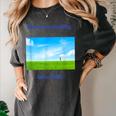 Out Standing In Her Field Graduation Tee Women's Comfort Colors T-Shirt Pepper