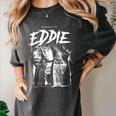 Stranger Things Hellfire Club Eddie Munson Memory Women's Comfort Colors T-Shirt Pepper Stranger Things Hellfire Club Eddie Munson Memory Women's Comfort Colors T-Shirt Pepper