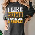 Sumo Wrestling Introvert Wrestler Sumotori Japanese Sport Women's Comfort Colors T-Shirt Pepper