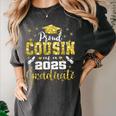 Super Proud Cousin Of 2025 Graduate Senior Graduation Family Women's Comfort Colors T-Shirt Pepper