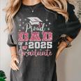 Super Proud Dad Of 2025 Graduate Senior Graduation Family Women's Comfort Colors T-Shirt Pepper